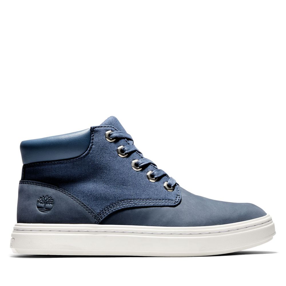 Timberland Womens Sneakers Bria High-Top - Blue - India FO9468351